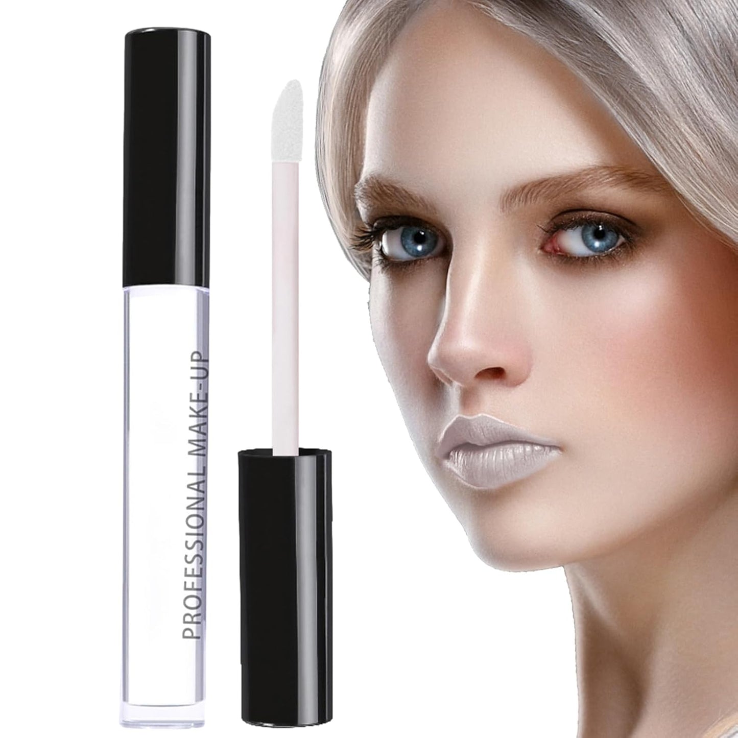 Schwarz-Weißer Lippenstift Halloween - Feuchtigkeitsspendende, Feuchtigkeitsspendende Lippenstifte Verhindern Trockene Lippenflecken | Lippen-Make-Up-Zubehör Für Zuhause, Familientreffen,