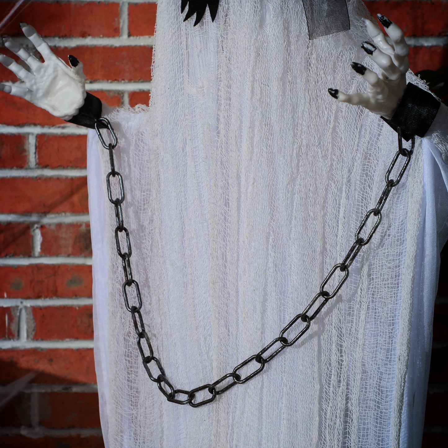 204 Cm Halloween Deko Hängend Geist Mit Geräuschaktivi