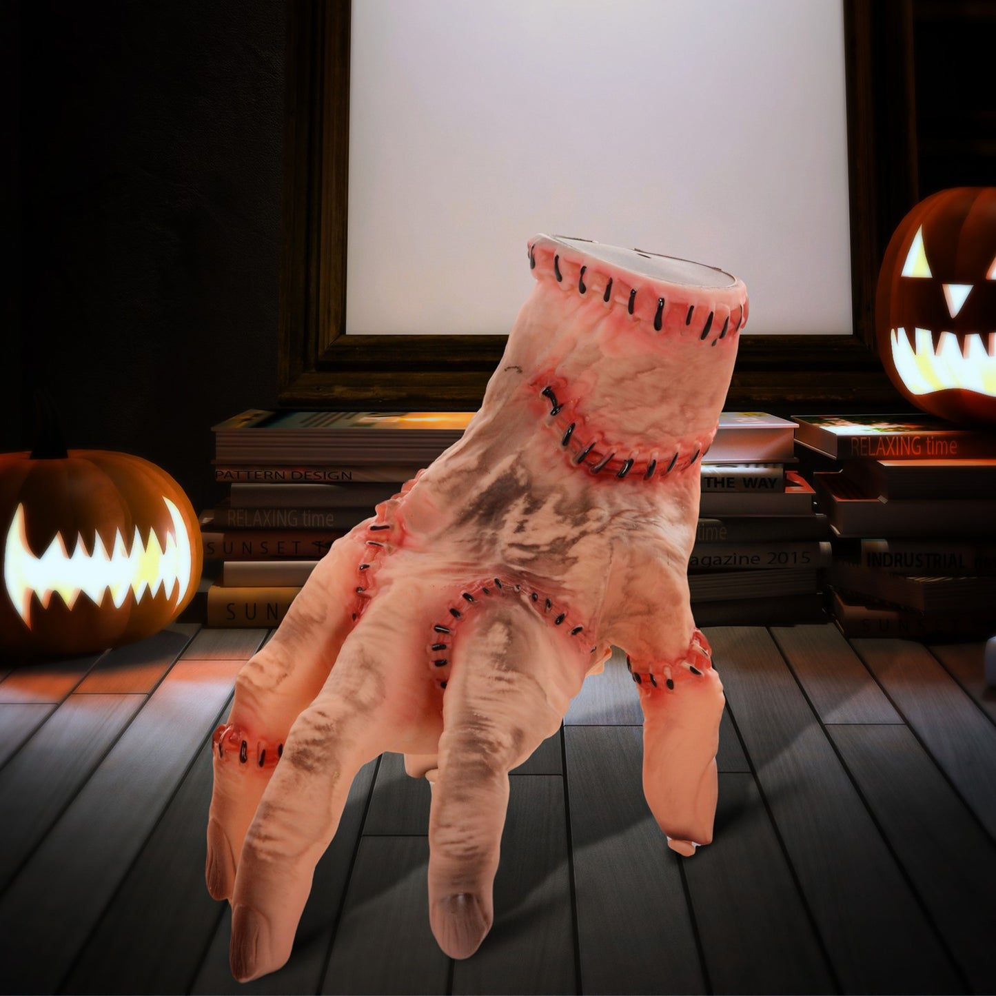 21Cm Halloween Dekoration Realistische Narbes Händchen Mit Soundfunktion