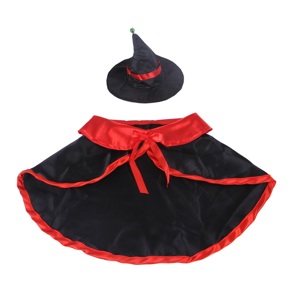Halloween Cloak Suit Pet Dog