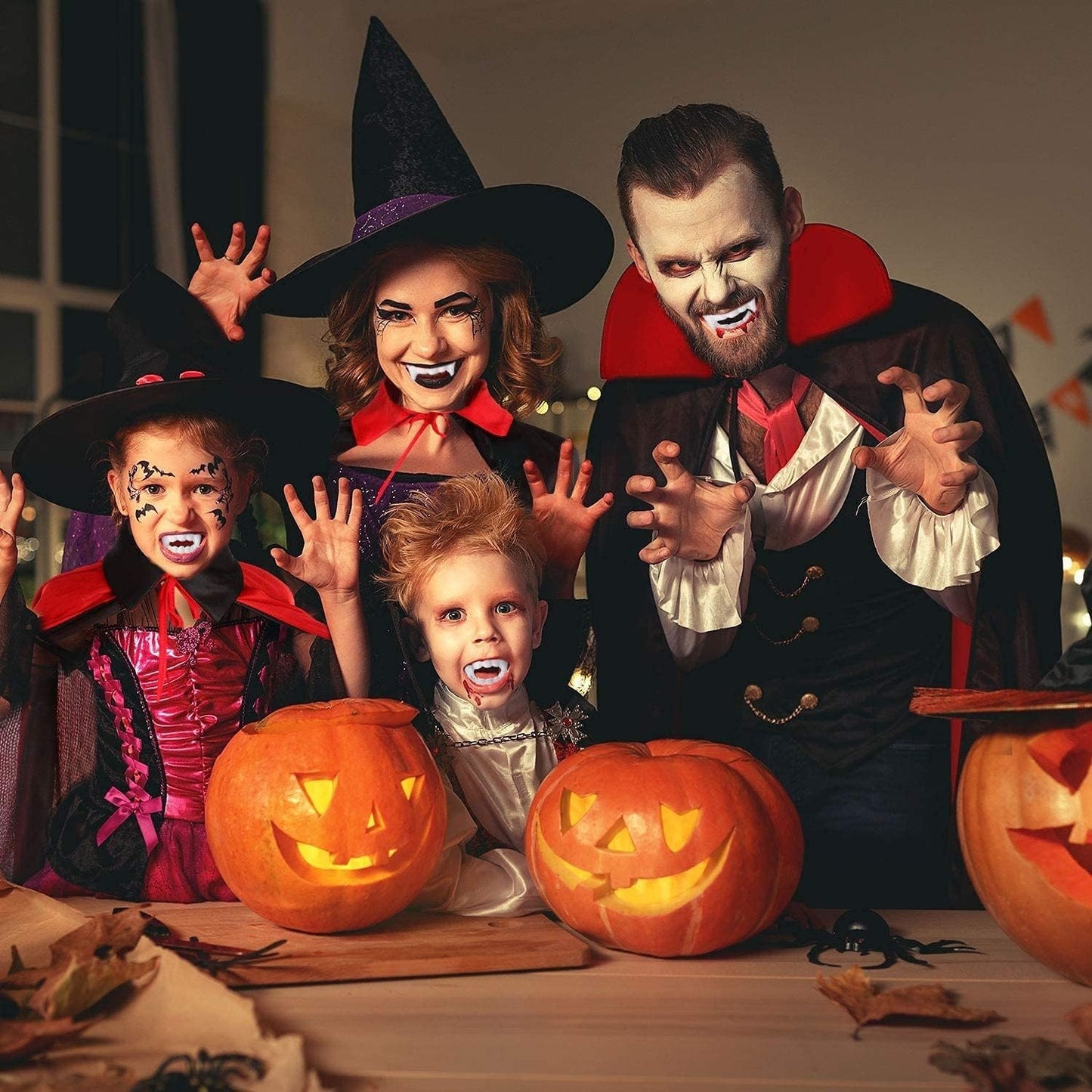 Winwild Vampir Umhang Kinder Halloween Kostüm Mit Kragen - Cape Für Karneval ...