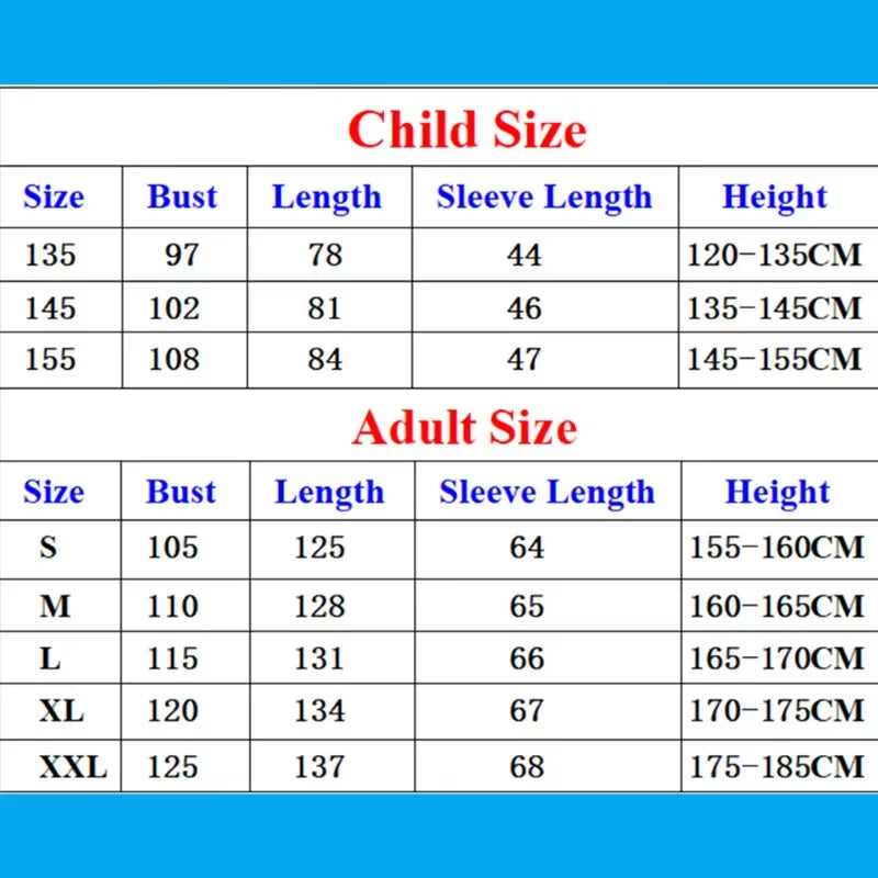 Halloween Witch Long Shirt Hooded Black Robe Cloak Cosplay Costume Adult and Scary Ghost Cloak Child Holiday Costume Set