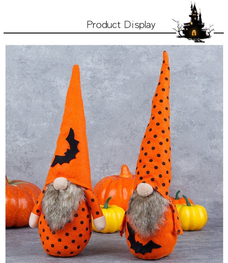 Halloween Rudolf Bat Old Man Doll