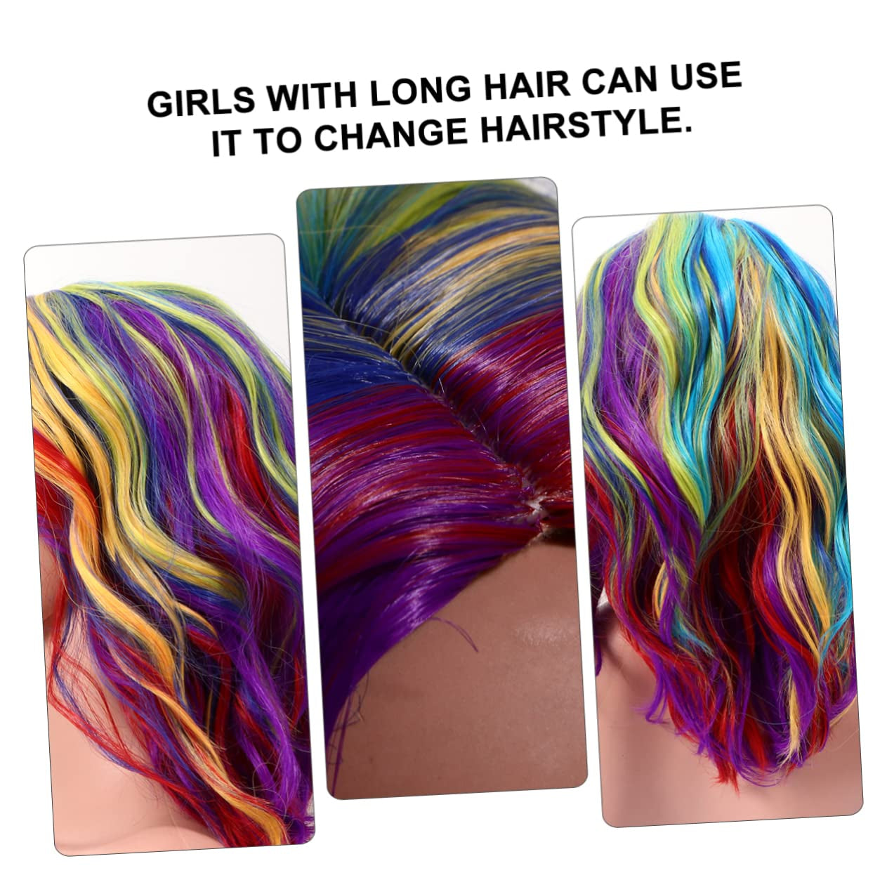 1Pc Damenperücke Kurzes Lockiges Haar Perücke Aus Natürlicher Seide Für Partyaktivitäten Und Cosplay