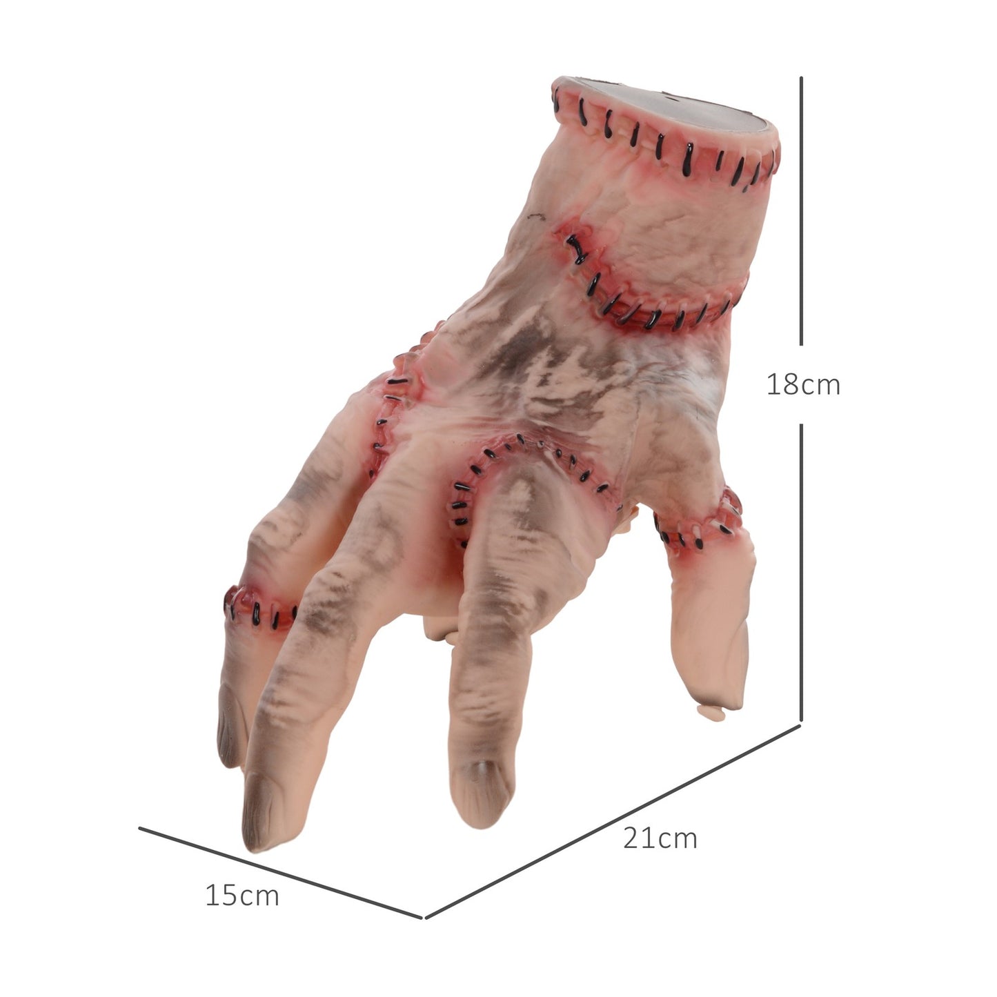 21Cm Halloween Dekoration Realistische Narbes Händchen Mit Soundfunktion