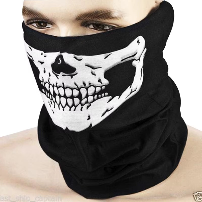 Scary Halloween Ghost Reaper Costume Hooded Cape Skull Mask Gloves Scythe Set Adult Kids Horror Grim Reaper Halloween Decoration