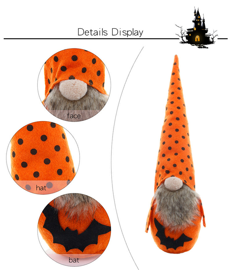 Halloween Rudolf Bat Old Man Doll
