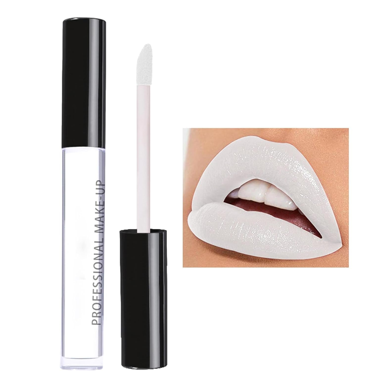 Schwarz-Weißer Lippenstift Halloween - Feuchtigkeitsspendende, Feuchtigkeitsspendende Lippenstifte Verhindern Trockene Lippenflecken | Lippen-Make-Up-Zubehör Für Zuhause, Familientreffen,