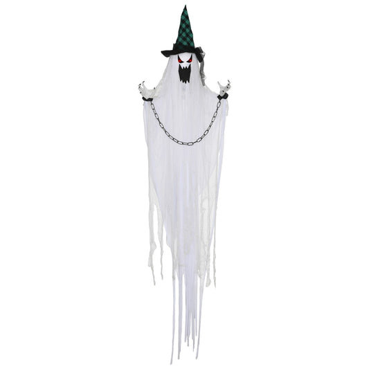 204 Cm Halloween Deko Hängend Geist Mit Geräuschaktivi